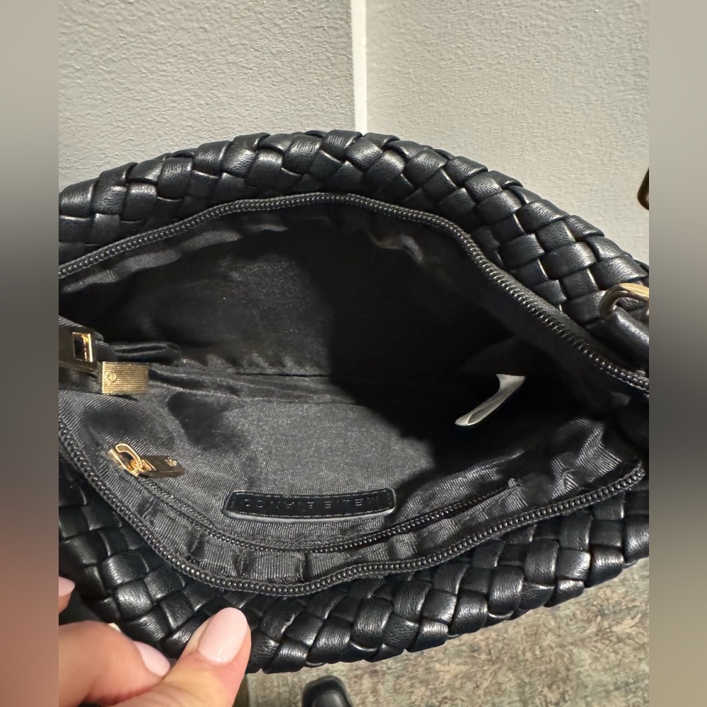 Melie Bianco Black Woven Clutch by Anthropologie - Picture 6 of 7